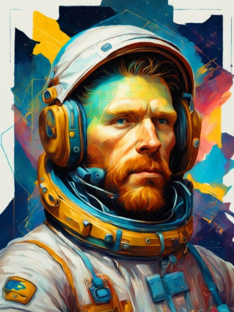 Pop art - Van gogh-Astronaut1.jpg
